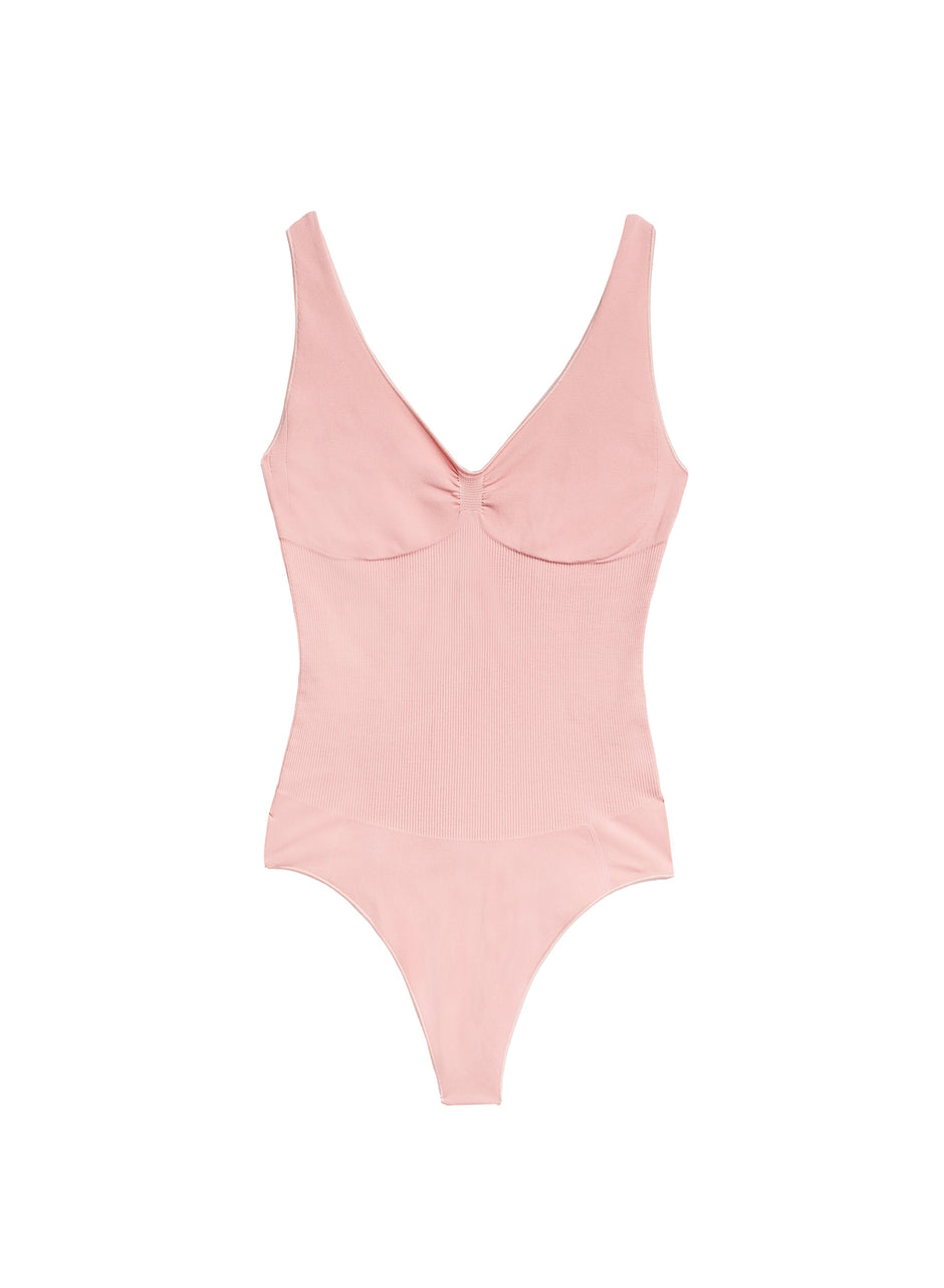 Rose pink - Le Body Control Bodysuit | Fleur du Mal