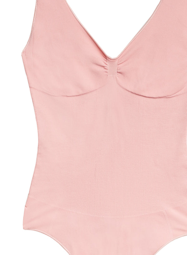 Le Body Control Bodysuit-rose pink | Fleur du Mal