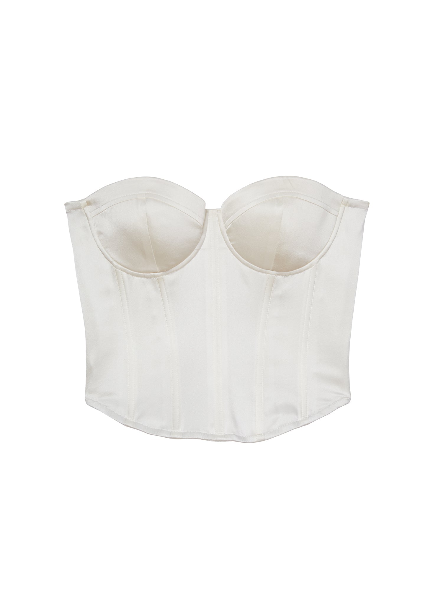 Hamptons Bustier ivory-fleur du mal