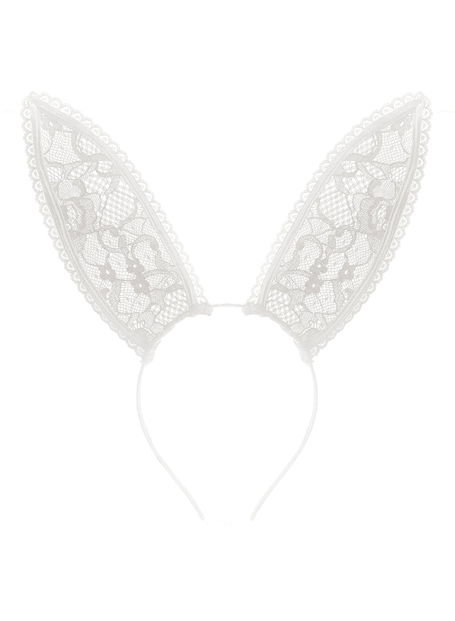 Ivory - Lace Bunny Ears | Fleur du Mal