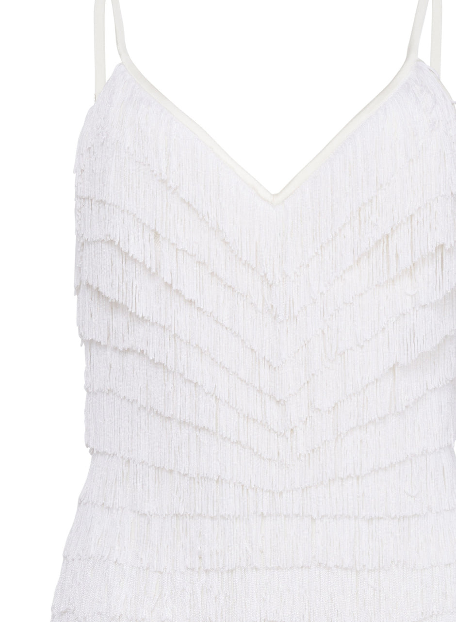 Ivory - Fringe Dress | Fleur du Mal