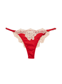 Red James Lace Cheeky | Fleur du Mal