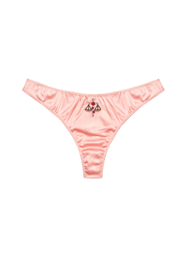 Libra - Libra Zodiac Thong | Fleur du Mal