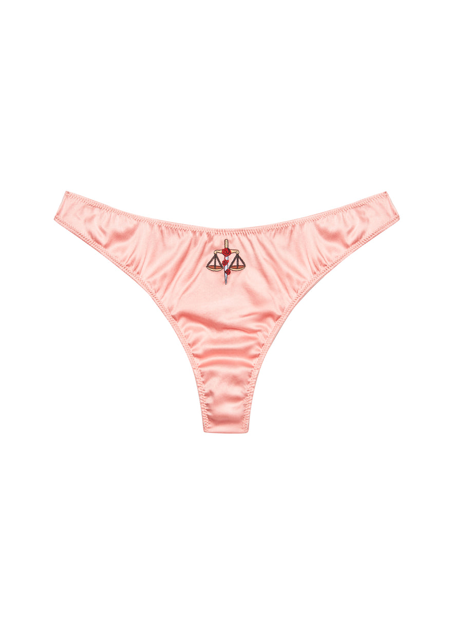 Libra Zodiac Thong | Fleur du Mal