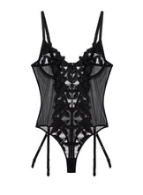 Lily Embroidery Cupped Bodysuit | Fleur du Mal