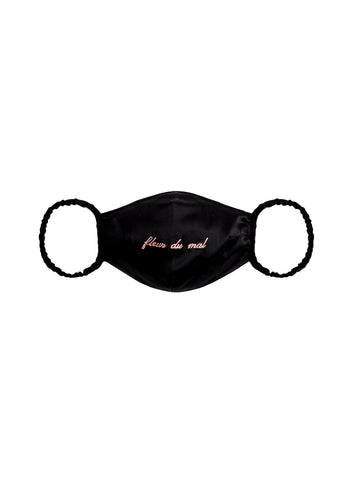 Logo Silk Face Mask