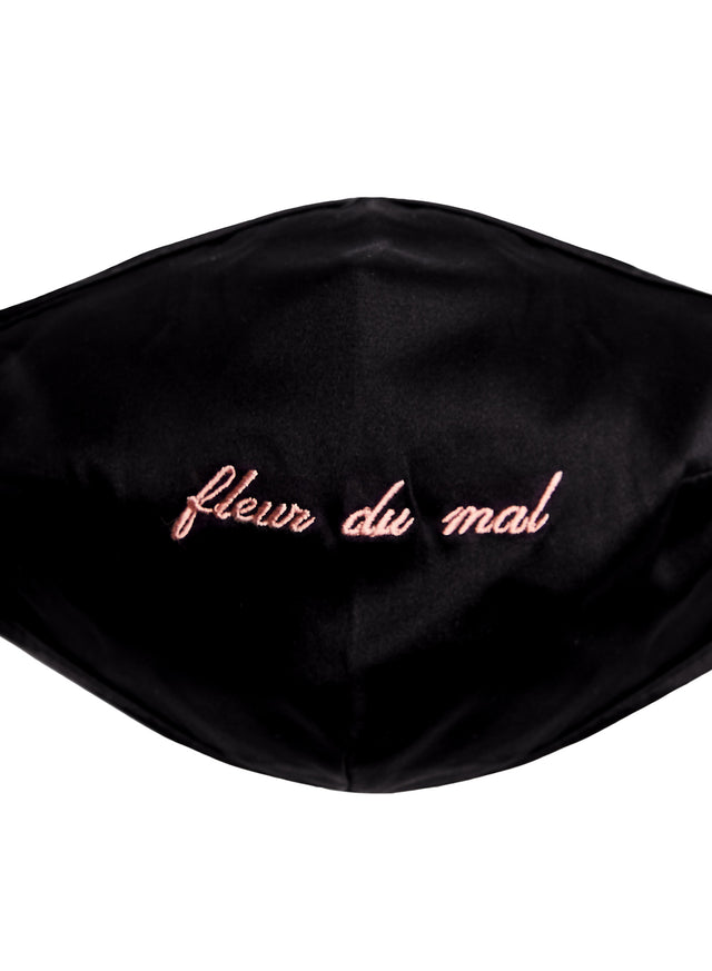 Rouge - Logo Silk Face Mask | Fleur du Mal