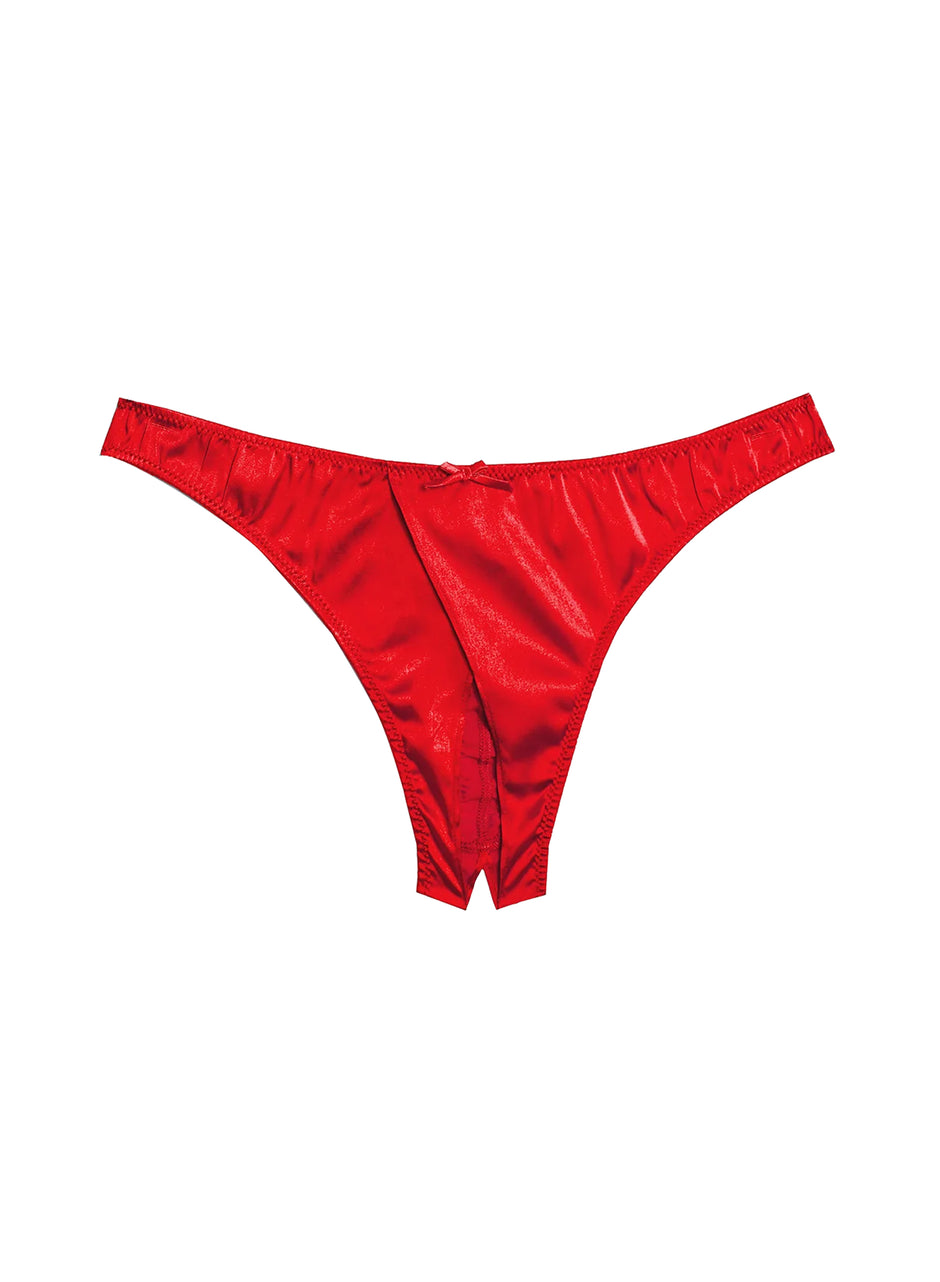 Jtckarpu Flattering Lingerie Women's Panties Crotchless Panties