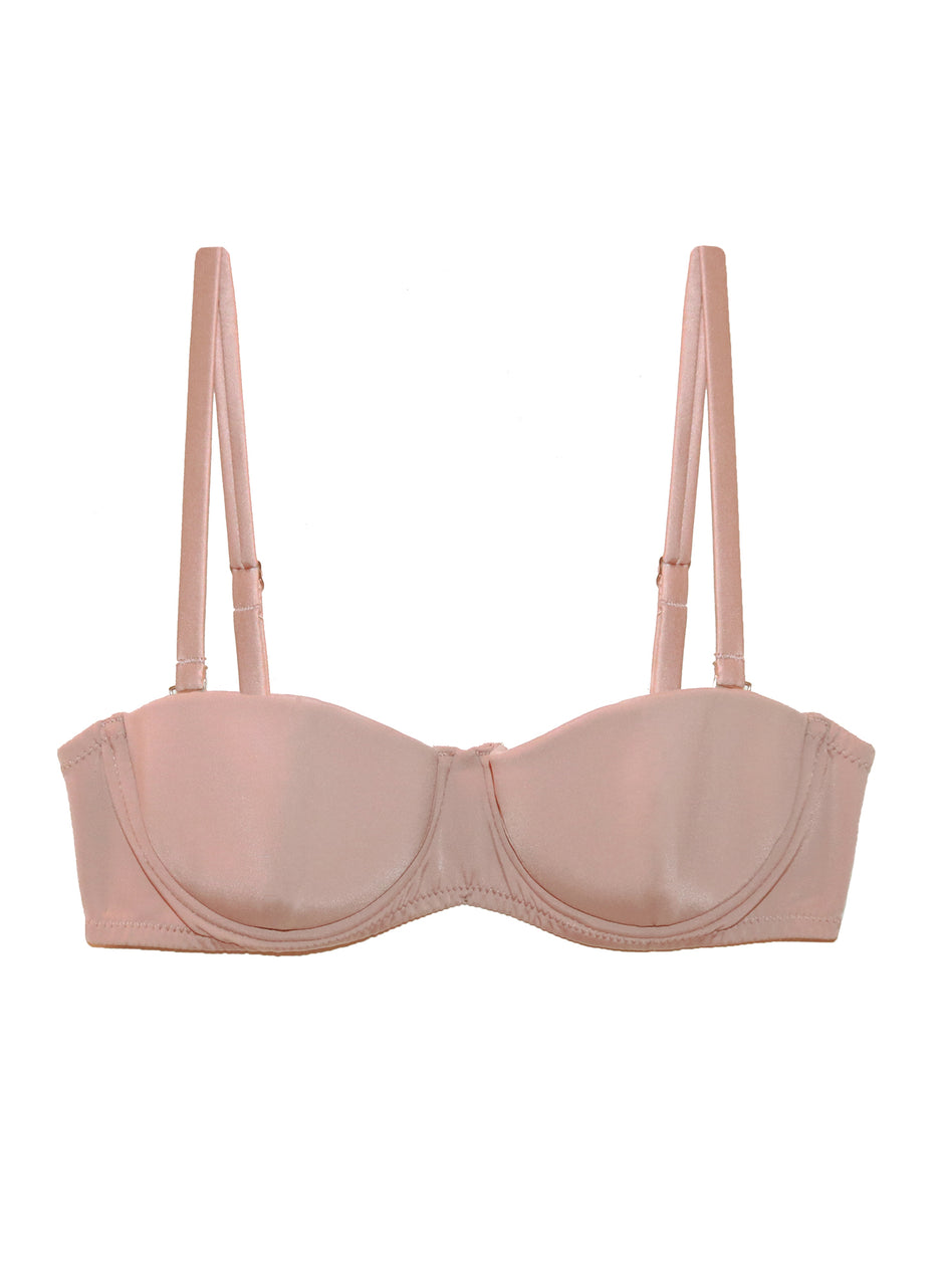 Tan - Charlotte Convertible Strapless Bra | Fleur du Mal