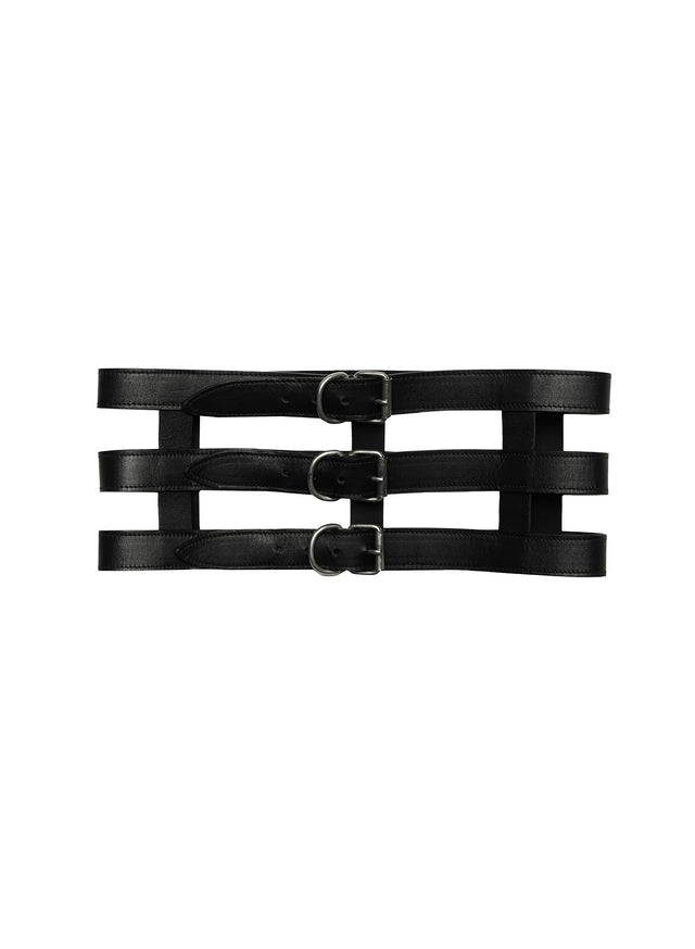 Black - Multi Strap Belt | Fleur du Mal