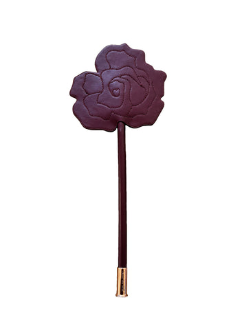 Leather Rose Shaped Paddle