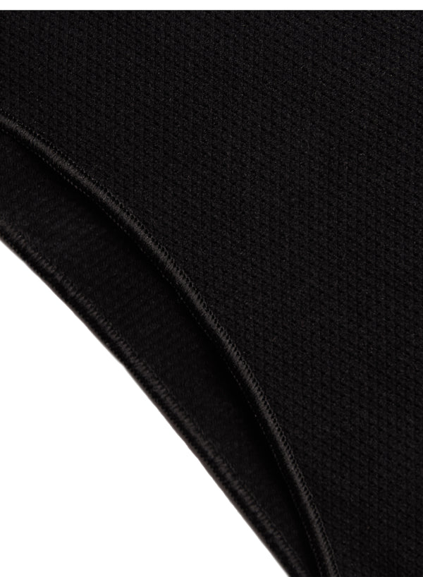 Le Body Perforated Knit Panty-black | Fleur du Mal