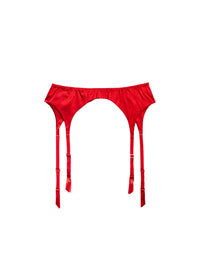 Red Luxe Classic Garter | Fleur du Mal Red Luxe Classic Garter | Fleur du Mal