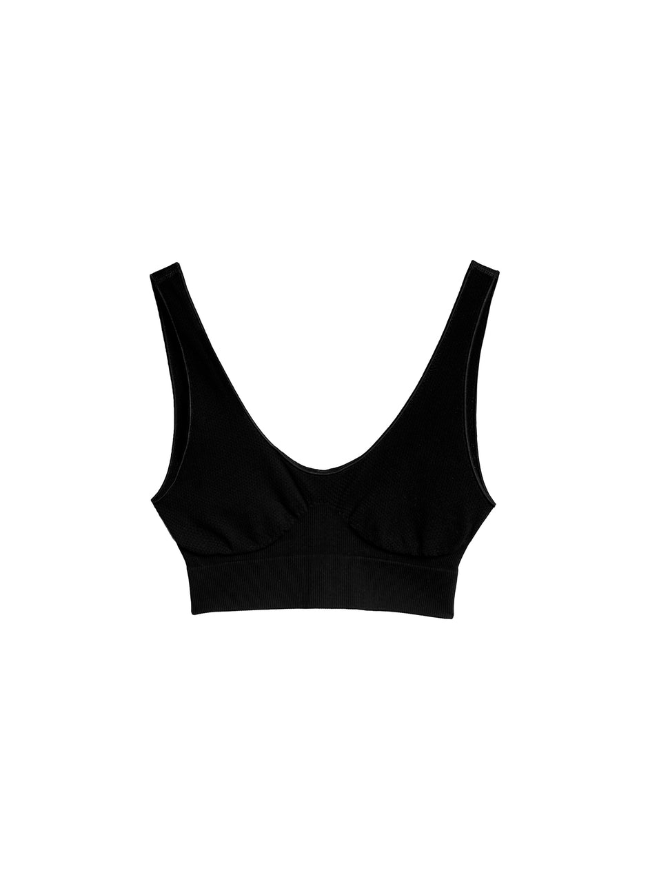 Black - Le Body Seamless Bralette | Fleur du Mal