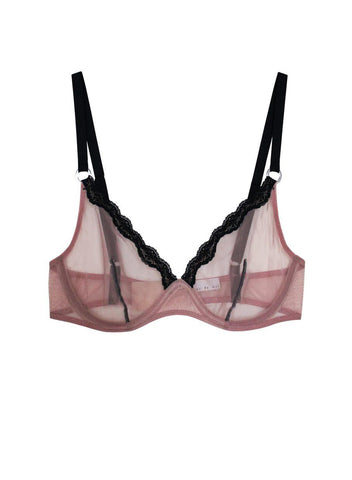 Sheer Tulle Demi Bra