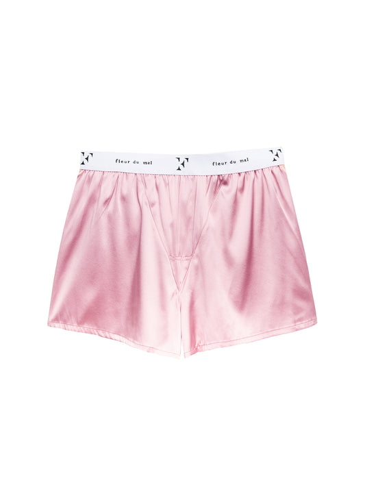 Fleur du Mal money-print Stretch-silk Unisex Boxers - Multicolour