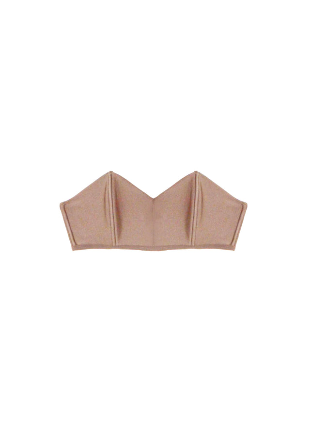 Tan - Charlotte Bandeau Bra | Fleur du Mal