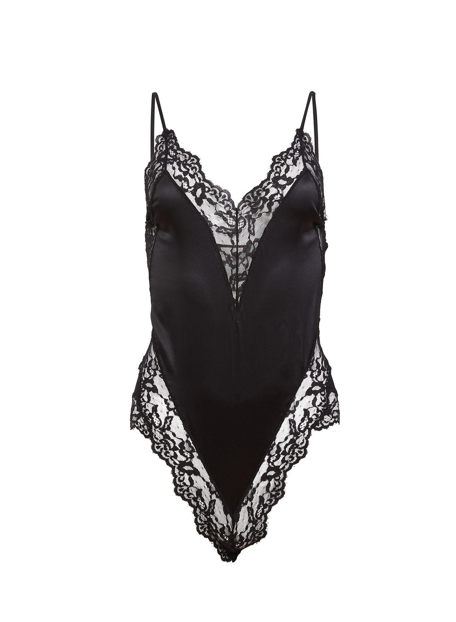 Black - Venus Lace Teddy | Fleur du Mal