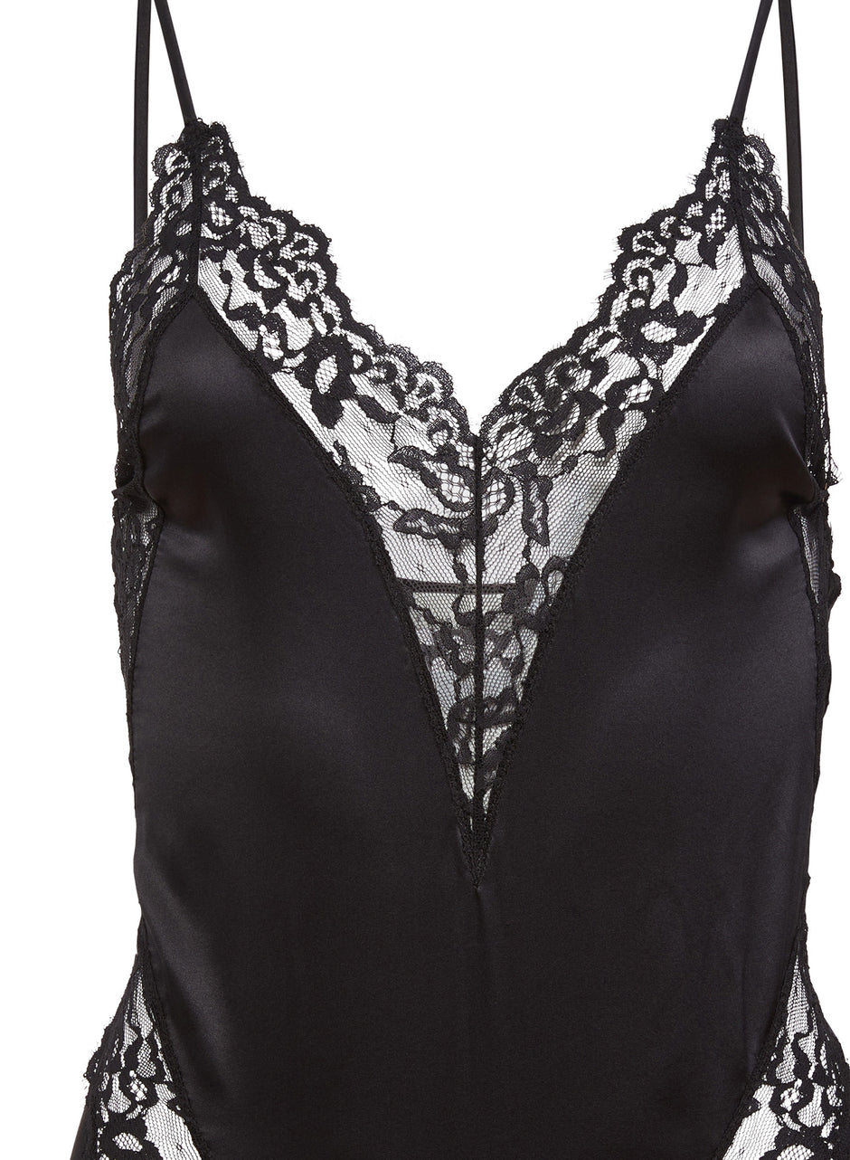 Black - Venus Lace Teddy | Fleur du Mal