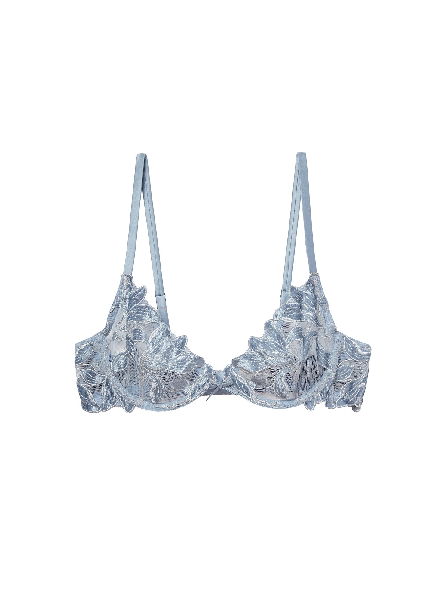 order store discount Victoria´s Secret unlined 36DD BRA SET M thong SILVER  gray CRYSTAL FASHION SHOW