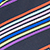 multicolor stripe color image for Striped Chevron Cutout Dress